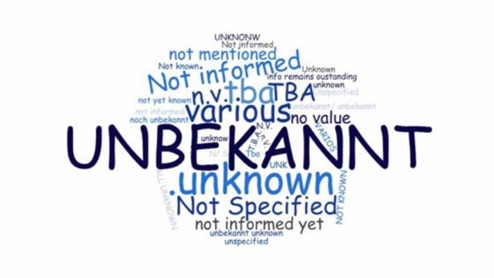 Word-cloud unbekannt
